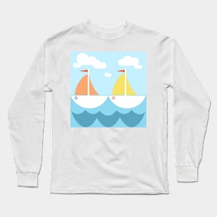 Summerfeeling on the sea Long Sleeve T-Shirt